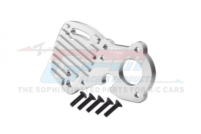 Gpm ER2018N Aluminum 7075-t6 Motor Plate 8690 Traxxas 1/10 E-revo Vxl Monster 86086-4 Silver