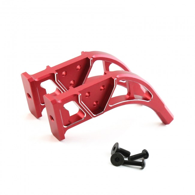Aluminum Rear Wing Diffuser Support Mount Ara320519 1/7 Felony / Infraction / Limitless 6s Blx Red