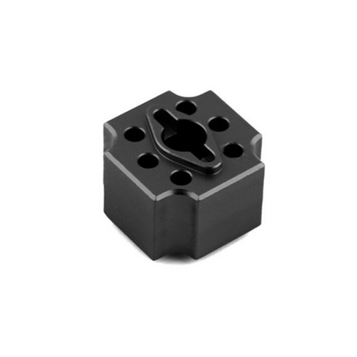 Aluminum Differential Locker Spool For 1/8 Rc Traxas Sledge Monster 95076-4 Black