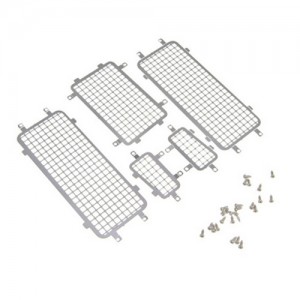 Diy Decoration Window Mesh For Traxxas 1/18 Rc Trx-4m Defender Crawler 97074-1