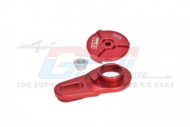 Gpm MX025TSH Aluminum 7075 Servo Saver Assembly 25t Los261011 Losi Rc 1/4 Promoto-mx Motorcycle Rtr Red