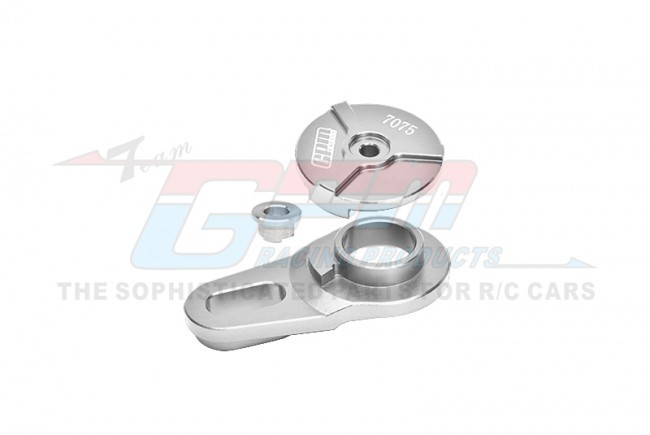 Gpm MX025TSH Aluminum 7075 Servo Saver Assembly 25t Los261011 Losi Rc 1/4 Promoto-mx Motorcycle Rtr Silver