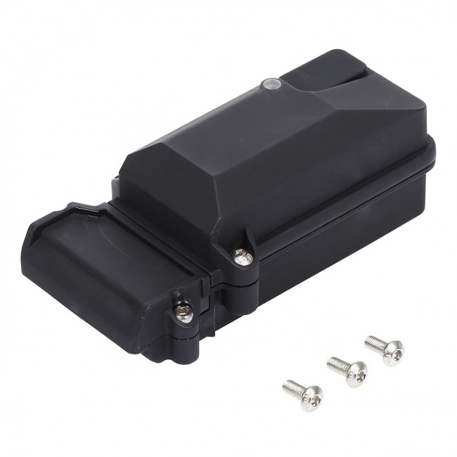 Abs Plastic Waterproof Receiver Box For 1/10 Rc Axial Scx-10 Traxxas Trx-4 Cralwer 