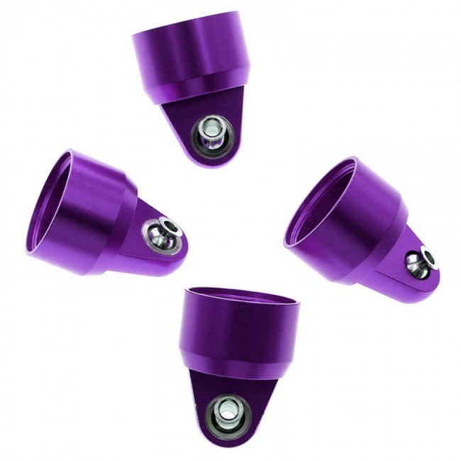 Aluminum Shock Caps 7764 1/5 Rc Traxxas X-maxx 6s 8s Monster Purple