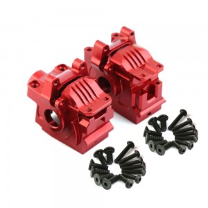 Aluminum Front & Rear Differential Housings Bulkhead 1/10 Traxxas Rustler Hoss Slash Stampede 4x4