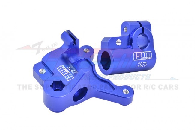 Gpm MX056 Aluminum 7075 Fork Lug Set Los264006 Rc Losi 1/4 Promoto-mx Motorcycle Los06000 Blue