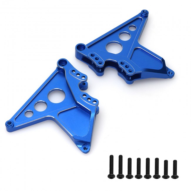 Aluminum Rear Damper Mount 8538 1/7 Traxxas Unlimited Desert Racer Udr 85076-4 Blue