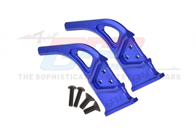 Gpm MAI040RBN Aluminum 7075 Rear Diffuser Supports Ara320519 Arrma 1/7 4wd Infraction Limitless Felony 6s Blx Blue