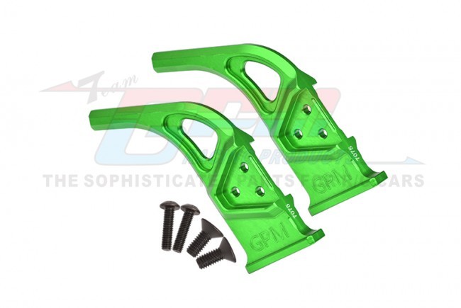 Gpm MAI040RBN Aluminum 7075 Rear Diffuser Supports Ara320519 Arrma 1/7 4wd Infraction Limitless Felony 6s Blx Green
