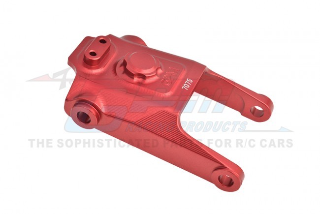 Gpm MX086 Aluminum 7075 Steering Servo Protector Plate Los261010 Rc Losi 1/4 Promoto-mx Motorcycle Los06000 Red
