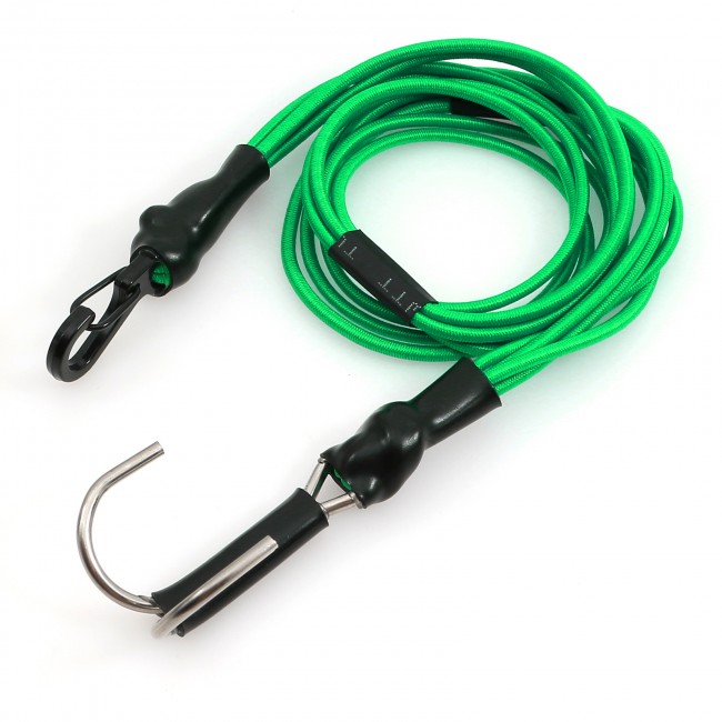 Rc Crawler Truck Kinetic Winch Strap Rescue Rope For 1/10 Rc Axial Scx10 I Ii Iii / Traxxas Trx-4 Green