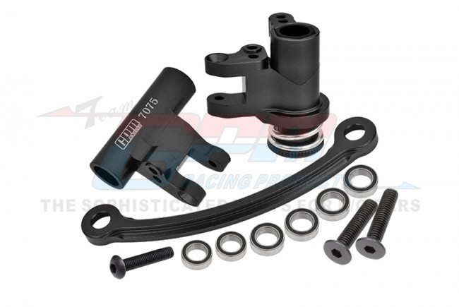 Gpm LU4048N Aluminum 7075 Steering Bellcrank Set Los231026 Losi 1/10 4wd Lasernut Tenacity Ultra 4 Los03028 /  Tenacity Db Pro Los03027v2 Black