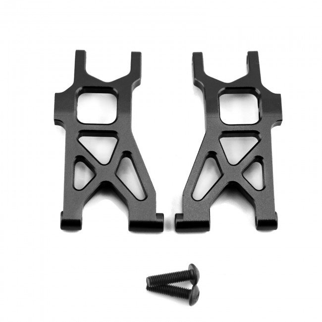 Aluminum Front Lower Suspension Arm Axi31605 For 1/18 Axial Racing Yeti Jr Rc Truck Axi90069 Black