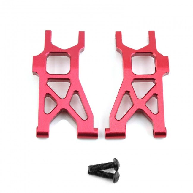 Aluminum Front Lower Suspension Arm Axi31605 For 1/18 Axial Racing Yeti Jr Rc Truck Axi90069 Red