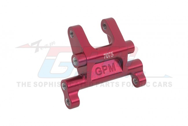Gpm MX087 Aluminum 7075 Front Suspension Mount Los261010 Losi 1/4 Promoto-mx Motorcycle Rtr Los06000 Red