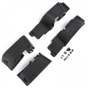 Plastic Elastic Front And Rear Mud Fender For 1/10 Rc Axial Scx10-ii Crawler Car 90046 90047