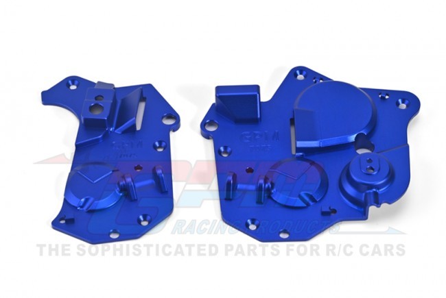 Gpm MX013 Aluminum 7075 Chassis Side Cover Set Los261014 Losi 1/4 Promoto-mx Motorcycle Los06000 Blue