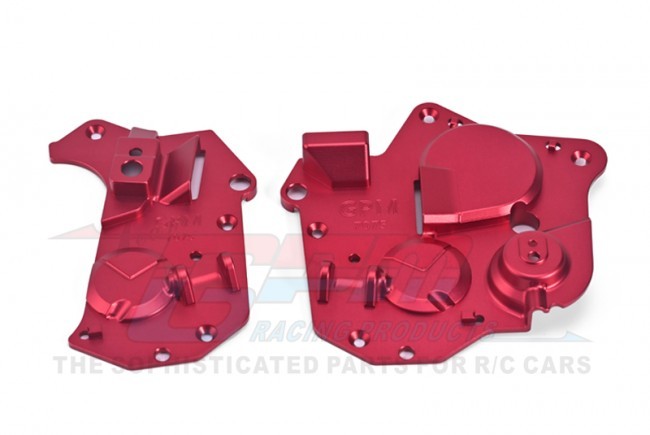Gpm MX013 Aluminum 7075 Chassis Side Cover Set Los261014 Losi 1/4 Promoto-mx Motorcycle Los06000 Red