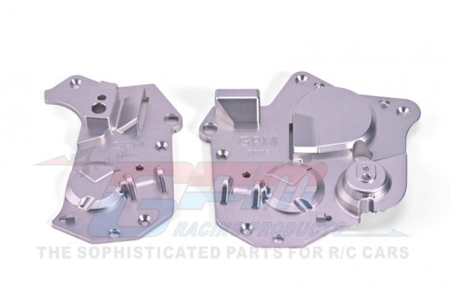 Gpm MX013 Aluminum 7075 Chassis Side Cover Set Los261014 Losi 1/4 Promoto-mx Motorcycle Los06000 Silver