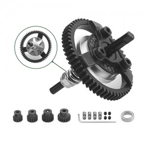 Steel Spur Gear Slipper Clutch M0.8 50t / 52t / 54 / 56t W/ Pinion Set 6766  For 1/10 Traxxas Ford Fiesta / Telluride Car