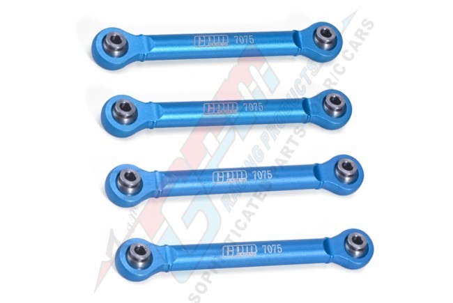 Gpm BBX05657 Aluminum 7075 Rear Swing Arm Pull Rod Tamiya 1/10 Bbx Bb-01 Chassis Buggy 58719 Light Blue