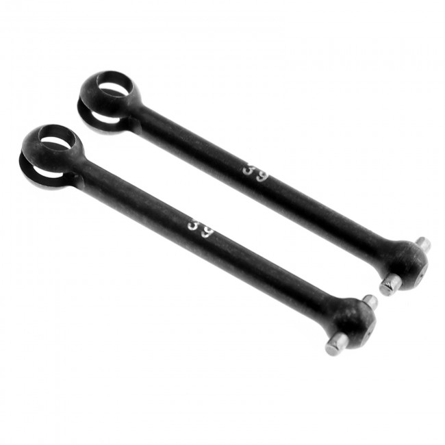 Steel Assembly Universal Shaft 39mm Front Swing Shafts 53505 For Tamiya 1/10 Ta04-r Car 