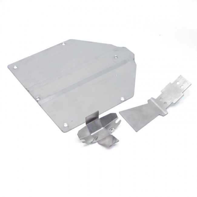 Stainless Steel Chassis Protector Guard For Losi 1/10 Baja Rey 2.0 V2  Truck Los05021 
