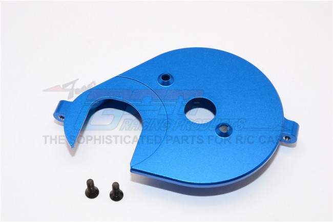 Gpm YT038GCP Aluminium Spur Gear Cover Plate 1/10 Axial Yeti Rock Racer Blue