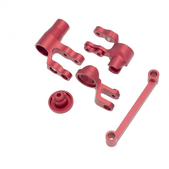 Aluminium Steering Bellcranks Saver 8946 For Traxxas 1/10 Maxx Monster Red