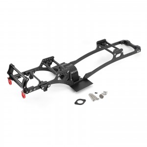 Carbon Fiber Lcg Chassis Frame With Gearbox Bumper For Axial Scx10 Crawler