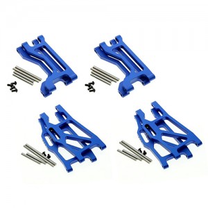 Aluminum Front & Rear Upper Lower Suspension Arm 8998 8999 For 1/10 Rc Traxxas Maxx Monster 89086-4