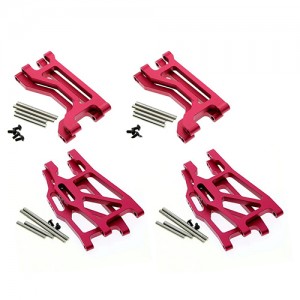 Aluminum Front & Rear Upper Lower Suspension Arm 8998 8999 For 1/10 Rc Traxxas Maxx Monster 89086-4