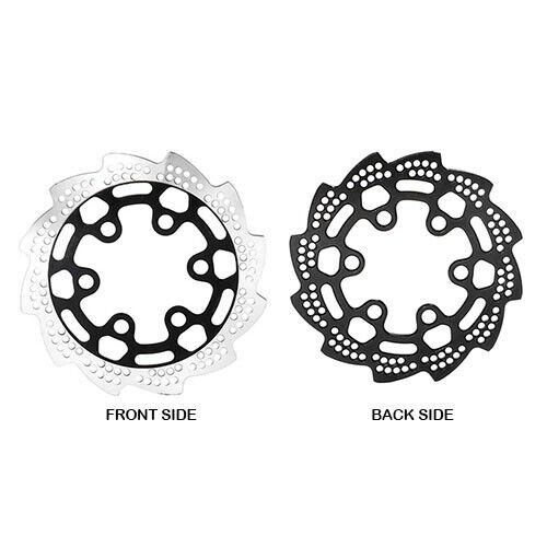 Aluminum 7075 Rear Brake Disk Los262010 For Losi 1/4 Promoto-mx Motorcycle Los06000 Black