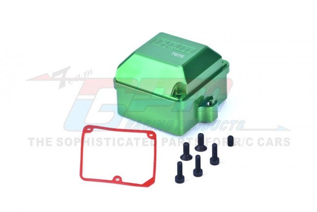 Gpm MAK026 Aluminum 7075-t6 Radio Box Set Ar320422 For Arrma 1/8 Kraton Outcast Talion Typhon 6s Blx Green