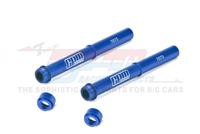 Gpm MX142 Aluminum 7075 Fork Tube Set Los263005 For Losi 1/4 Promoto-mx Motorcycle Los06000 Blue