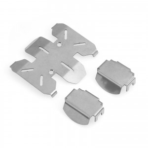 Stainless Steel Chassis & Axle Protector For 1/10 Axial Racing Scx10 Pro Scale Crawler Axi03028