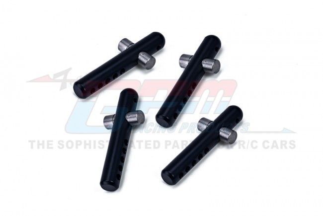 Gpm MAI201FR Aluminum Front & Rear Body Post Ar320357 Arrma 1/7 4wd Infraction 6s Blx Ara109001 Ara7615v2 Black