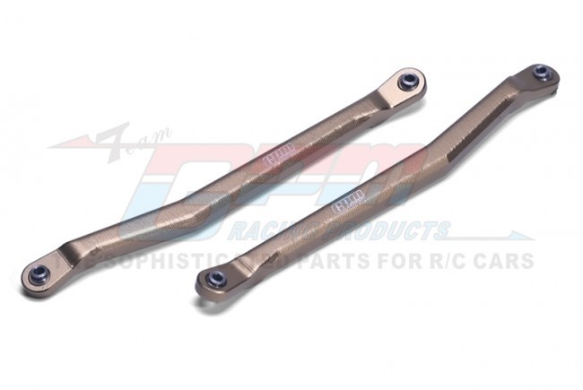 Gpm YT014RN Aluminum 6061 Rear Chassis Link Ax31109 1/10 Rc Axial Yeti Rock Racer Titanium