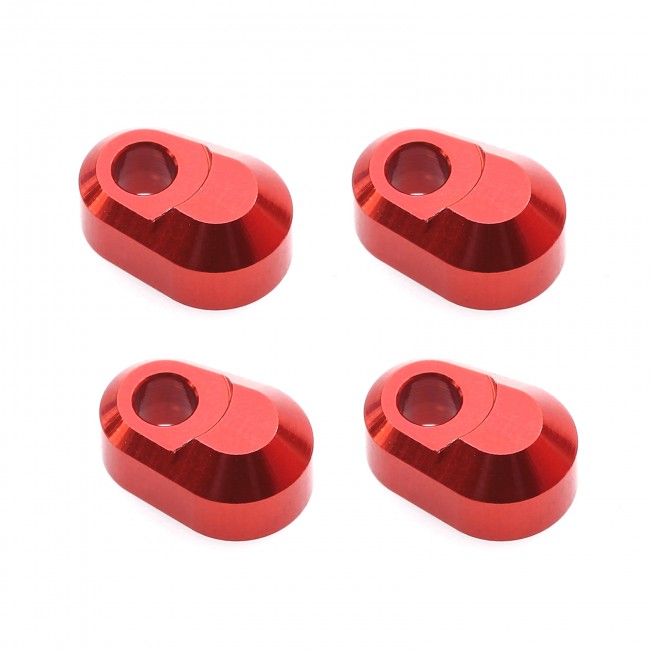 Aluminum Suspension Pin Retainer 7743 For Traxxas 1/5 X-maxx 6s 8s 1/6 Xrt 8s Red