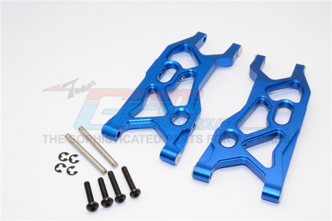 Gpm YT055 Aluminium Front Lower Arm 1/10 Rc Axial Yeti Rock Racer Blue