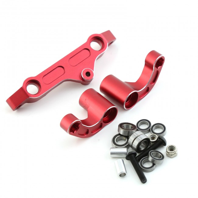 Aluminum Steering Bellcrank Set Ara340153 For Arrma 1/5 Kraton Outcast 8s Blx Buggy Red