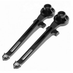 Aluminium Rear Suspension Arms For Tamiya 1/10 Rc Bbx Bb-01 Buggy 58719