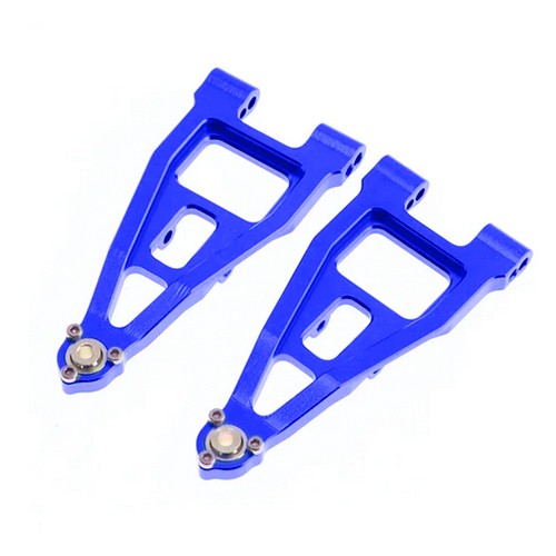 Aluminum Front Lower Suspension Arm For Tamiya 1/10 Rc Bbx Bb-01 Buggy 58719 Blue