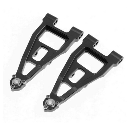 Aluminum Front Lower Suspension Arm For Tamiya 1/10 Rc Bbx Bb-01 Buggy 58719 Black