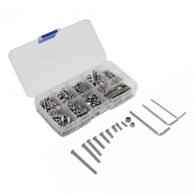 Stainless Steel Screw Box Set For 1/10 Traxxas Slash 2wd Short Course 
