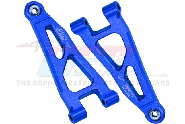 Gpm MGG055 Aluminum 7075 Front Lower  Suspension Arms Ara330809 Arrma 1/18 4wd Granite Grom Mega 380 Monster Ara2102 Blue