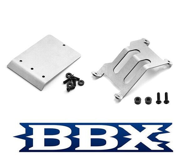 Stainless Steel Top Roof With Rear Bumper Set For 1/10 Rc Tamiya Bbx Bb-01 Buggy 