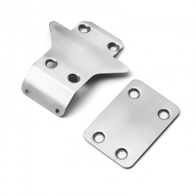 Stainless Steel Front And Rear Chassis Protector Plate For Kyosho 1/8 Mp9e MP10 Buggy 