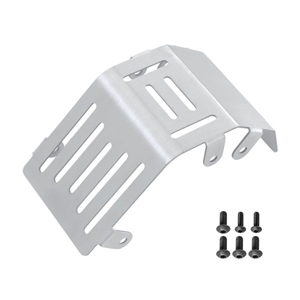 Stainless Steel Center Bottom Skid Plate Los264001 For 1/4 Rc Losi Promoto Mx 