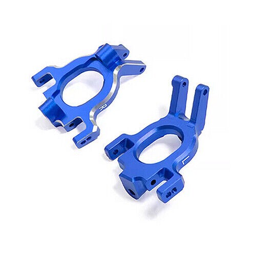 Aluminum Front C-hubs Ar330519 For 1/8 Arrma Mojave 4x4 4s Blx Ara4404 Blue